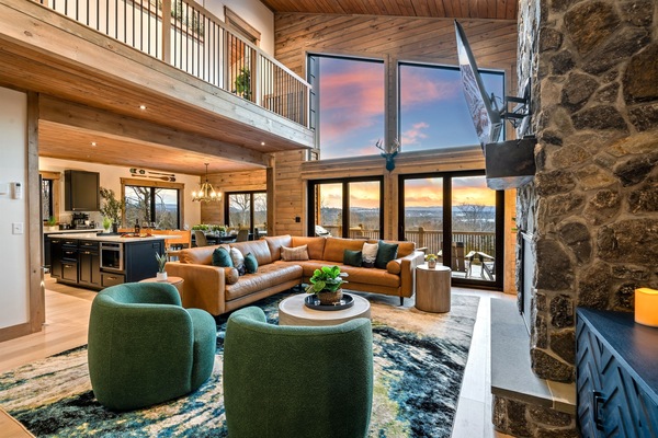 Smart TV, fireplace, video games, foosball