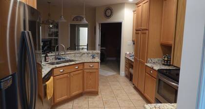 5-bed home in Myrtle Beach has AC, WiFi, pool table, garage, HOA large amenities