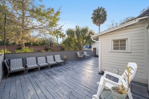 Terrace/patio - 2/1 Historic Carriage House Walking Distance to Downtown (Ocala)
