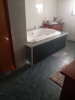 Towels, soap, toilet paper - Charming 1-bedroom in cellar located on a small farm. Mountains, rivers nearby. (Frankford)