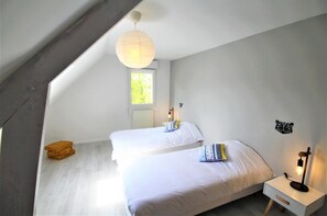 3 chambres, lit parapluie, Wi-Fi gratuit