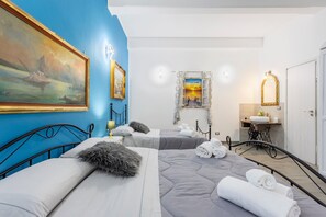 1 bedroom, iron/ironing board, free WiFi, bed sheets - Apartment 'La Dimora Di Elma' with Wi-Fi and Air Conditioning (Palermo)