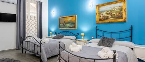 1 makuuhuone, silitysrauta/-lauta, ilmainen Wi-Fi, vuodevaatteet