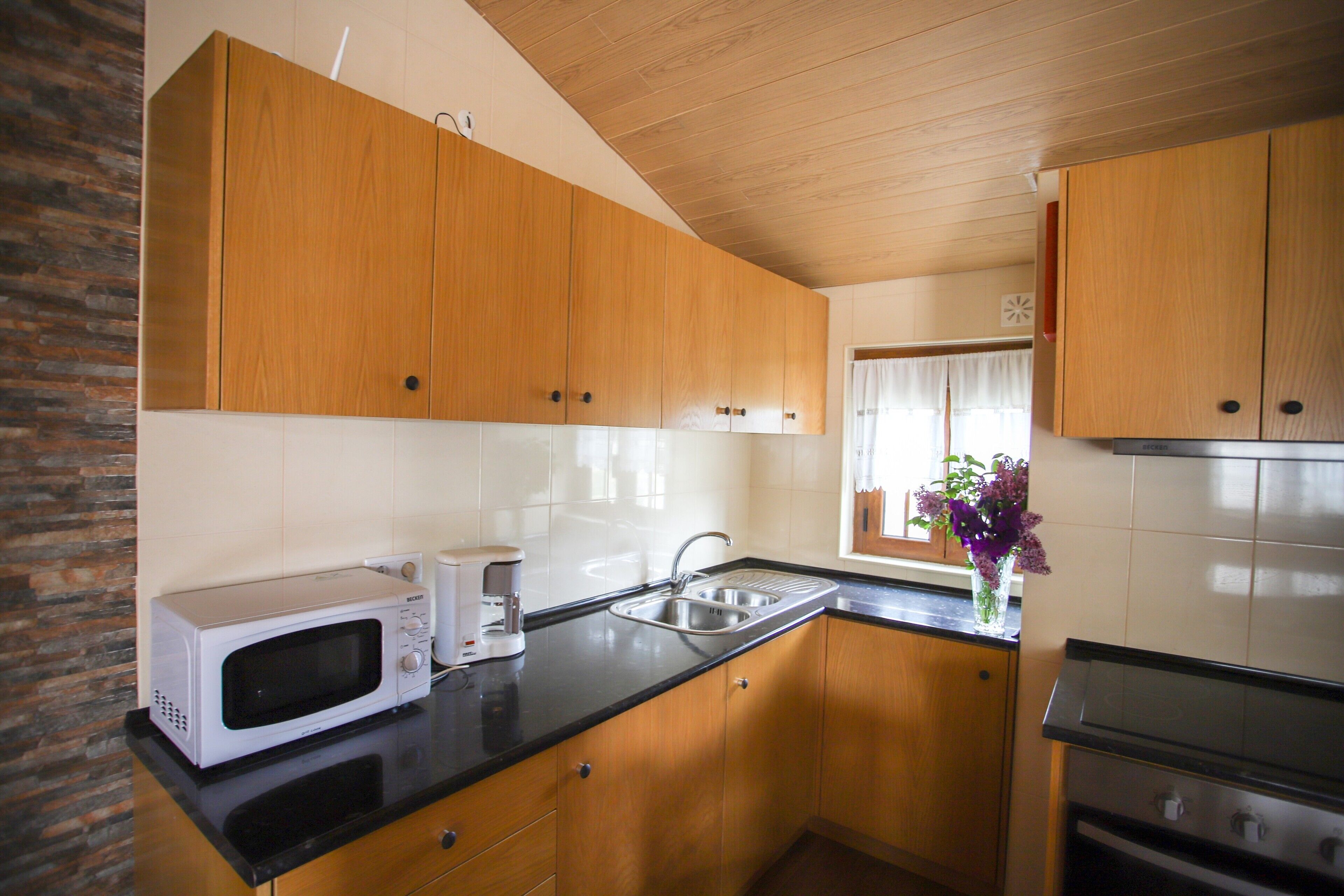 Kylskåp, mikrovågsugn, ugn och spishäll