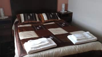 2 habitaciones, wifi gratis y ropa de cama