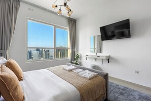 Appartement Classique | 1 chambre, draps en coton égyptien, literie de qualité supérieure