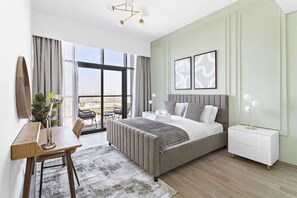 1 bedroom, Egyptian cotton sheets, premium bedding, memory-foam beds - Silkhaus Mada Residences (Dubai)