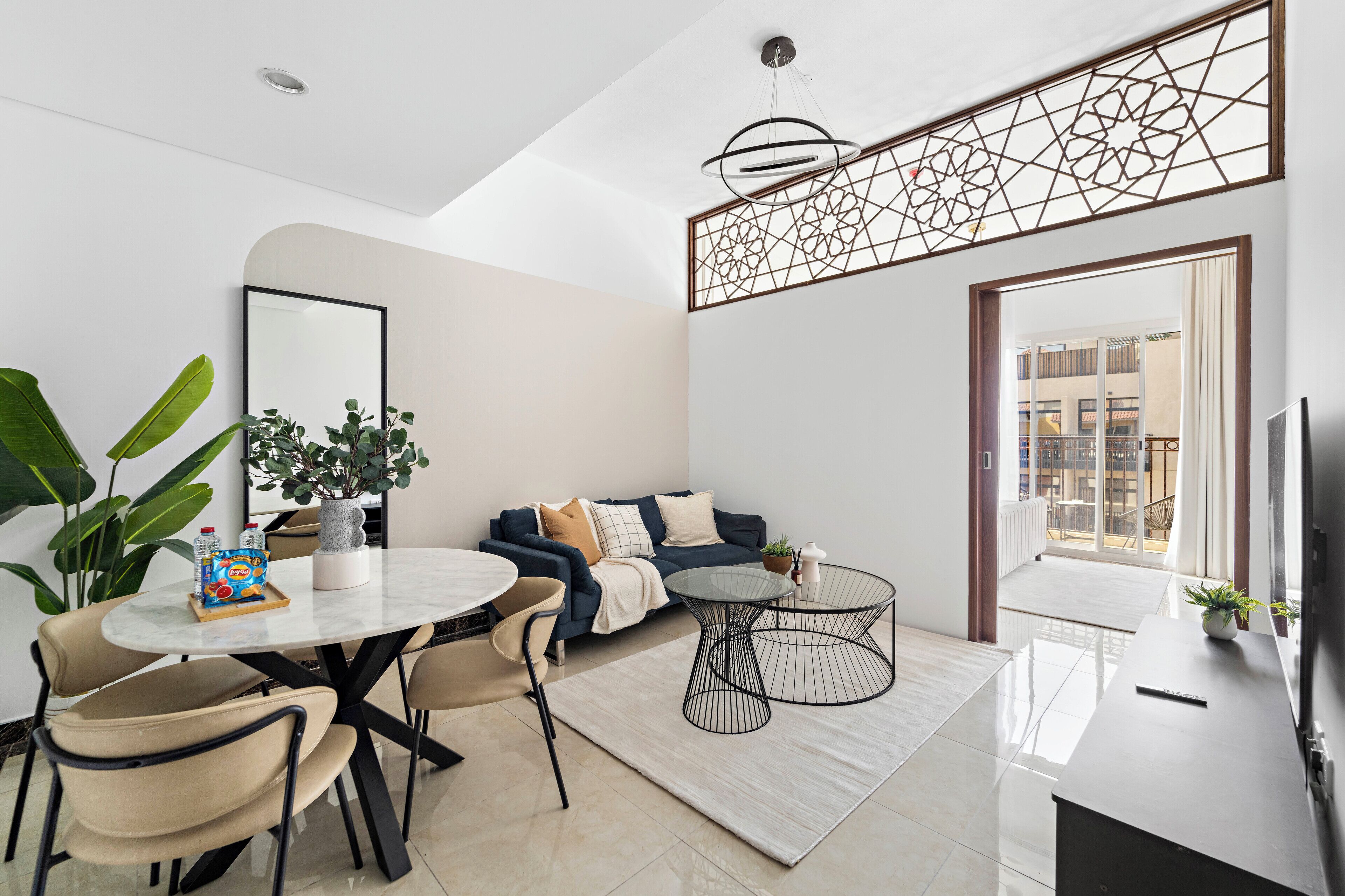 Signature-Apartment, Mehrere Betten | Wohnbereich