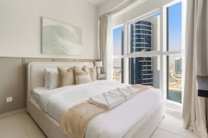 Apartamento estándar | 2 dormitorios, sábanas de algodón egipcio, ropa de cama de alta calidad