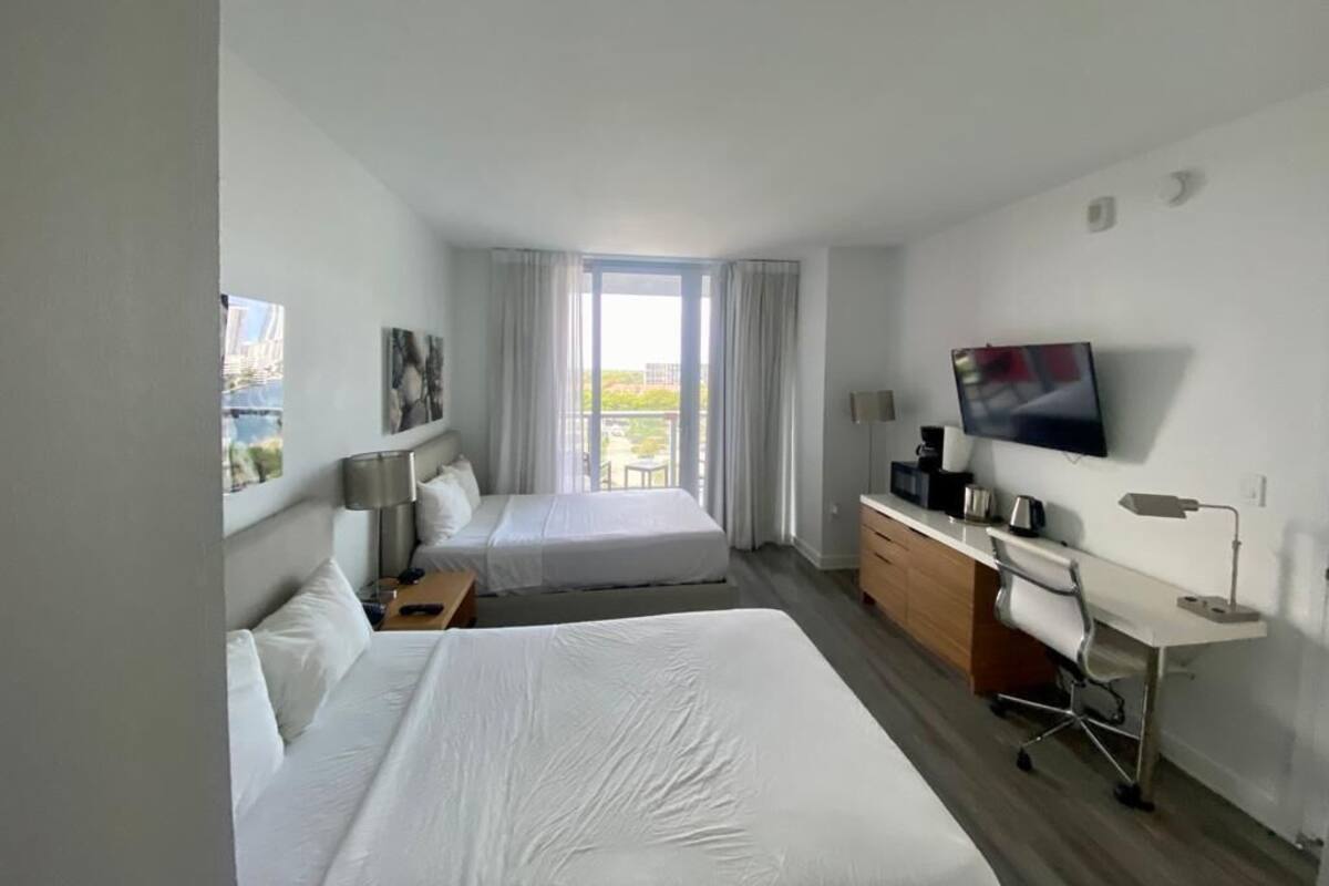1 bedroom, in-room safe, blackout drapes, iron/ironing board