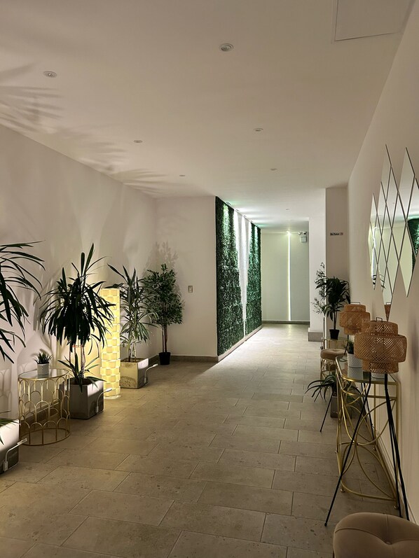 Intérieur de l’entrée