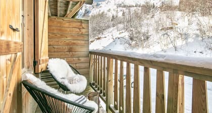 Wohnung in Saint-Sorlin mit Bergblick