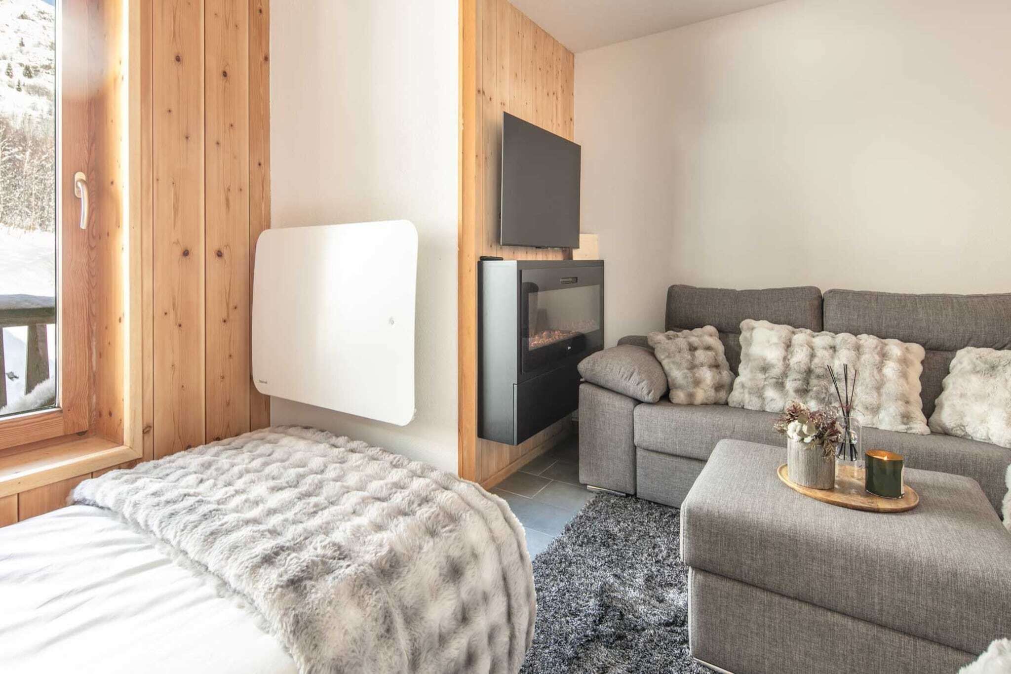 2 chambres, fer et planche à repasser, Wi-Fi gratuit