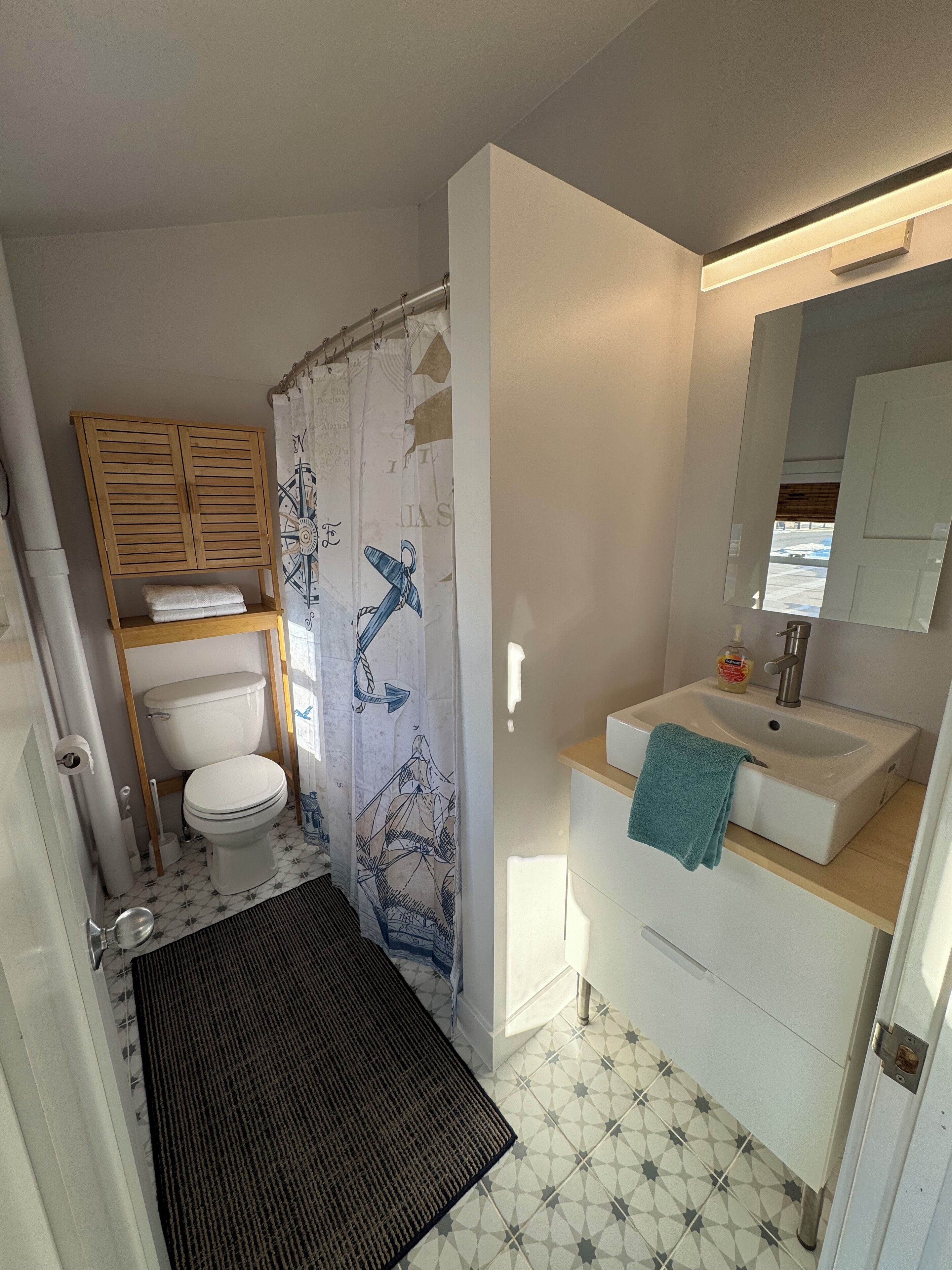 Håndklær og toalettpapir