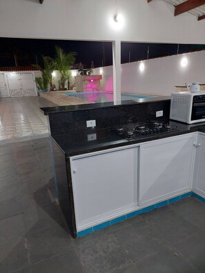 Property grounds - House sea Holland (Jardim São Fernando Itanhaém)