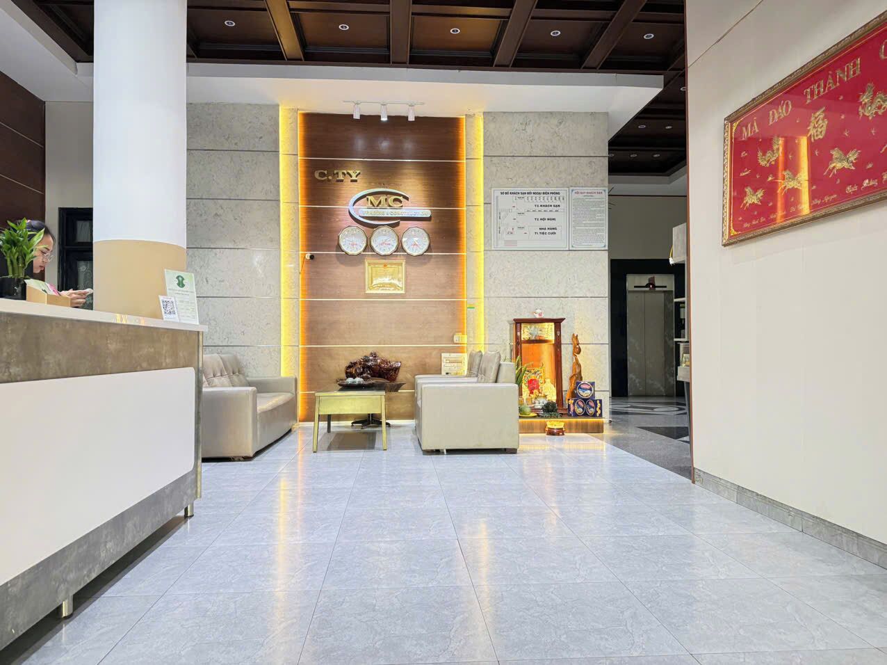 Fachada de la propiedad