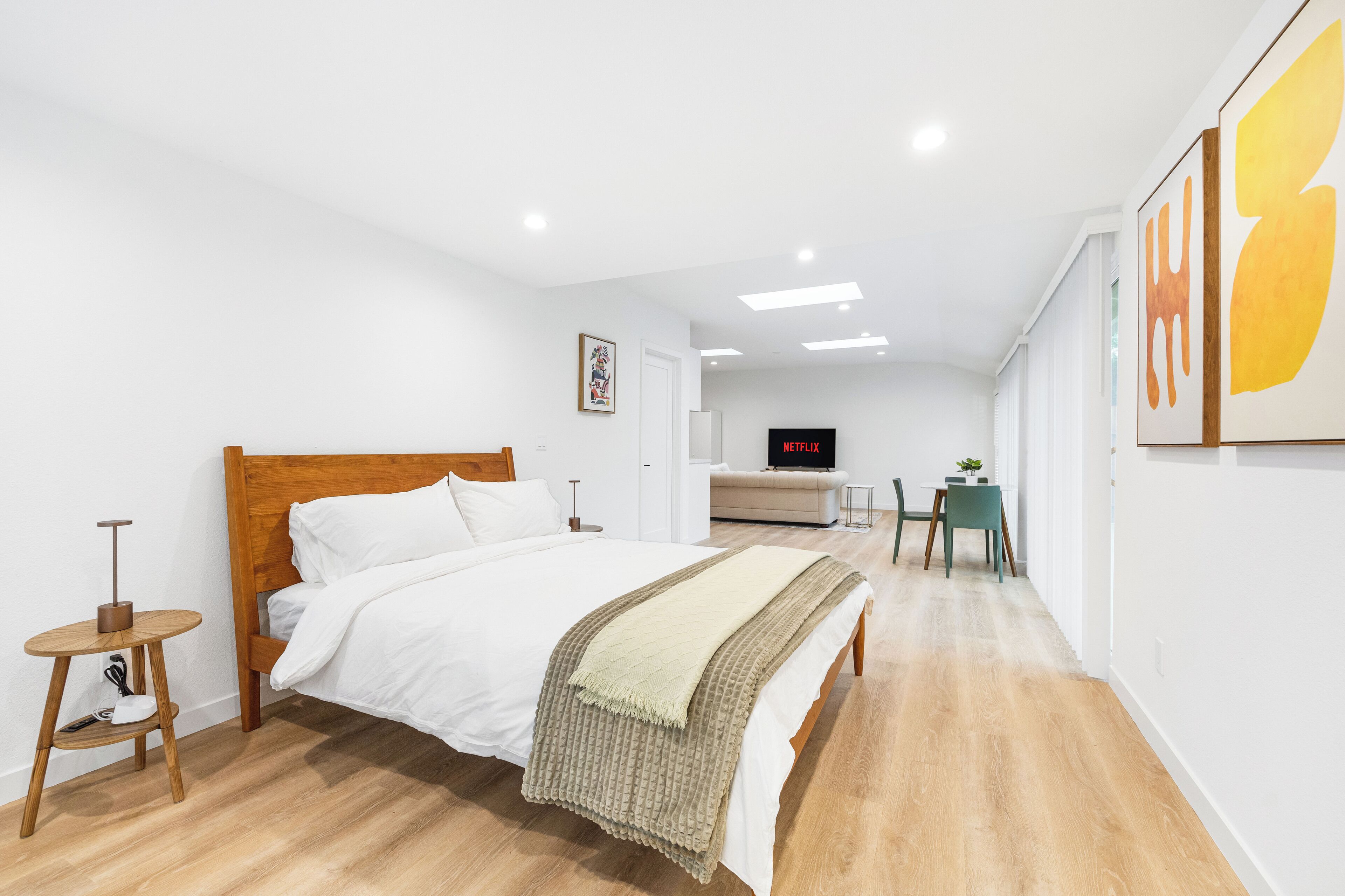1 chambre, fer et planche à repasser, Wi-Fi, draps fournis