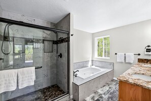 Hair dryer, towels - Mountain Retreat with Hot Tub & Game Room (Donnelly)