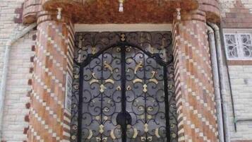 Detalhe da fachada