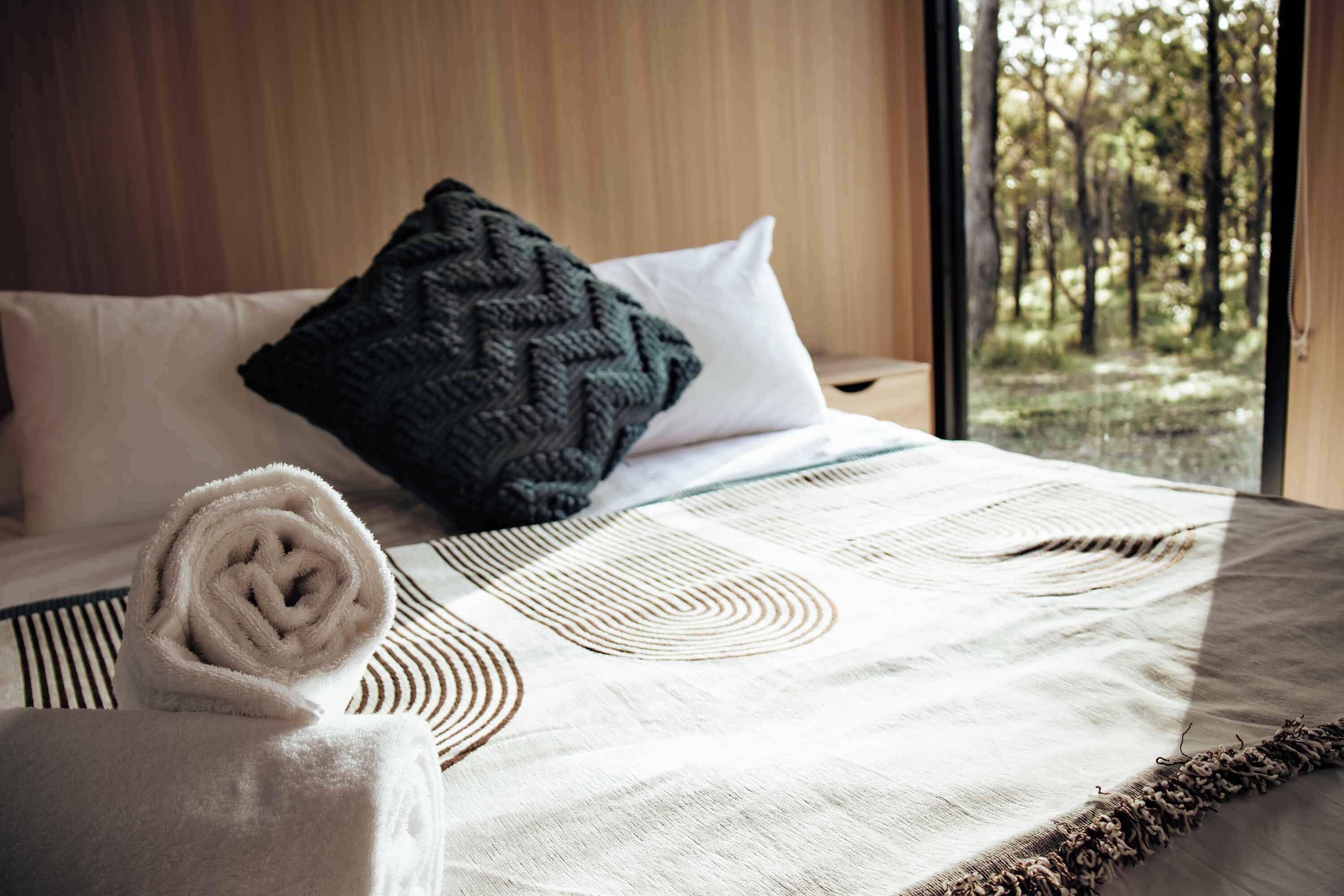 1 habitación y ropa de cama 