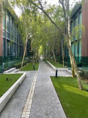 Terrein van de accommodatie