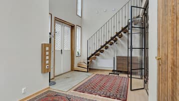 Luksusleilighet | Sengetøy av topp kvalitet, senger med overmadrass og blendingsgardiner