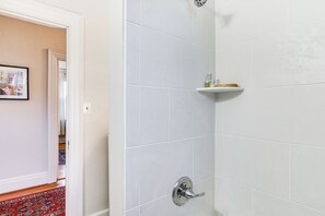 Hair dryer, towels