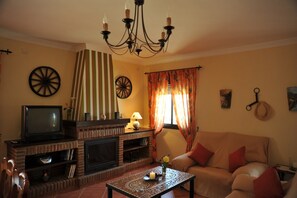Living Room - Country House in La Joya with Private Pool (La Joya)