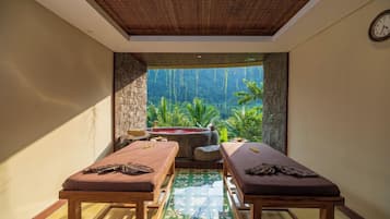 Sauna, Whirlpool, Körperbehandlungen, Aromatherapie