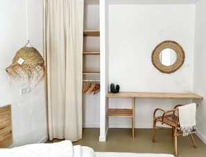 2 dormitorios, tabla de planchar con plancha, wifi y ropa de cama