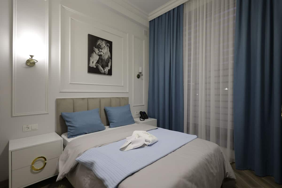 Economy-Doppelzimmer zur Einzelnutzung, Stadtblick