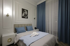 Standard Double Room, City View | Tempur-Pedic beds, in-room safe, blackout drapes, iron/ironing board - Fiorella Gyumri (Gyumri)