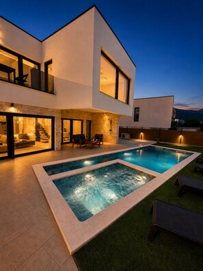 Beheizter Pool