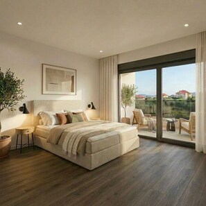 4 bedrooms, desk, iron/ironing board, free WiFi - Modern Sea View Villa, Private Pool, Jacuzzi & Sauna – Near Beach (Split/Trogir) (Kaštel Stari)