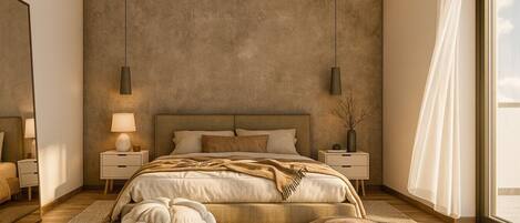 4 chambres, bureau, fer et planche à repasser, Wi-Fi gratuit