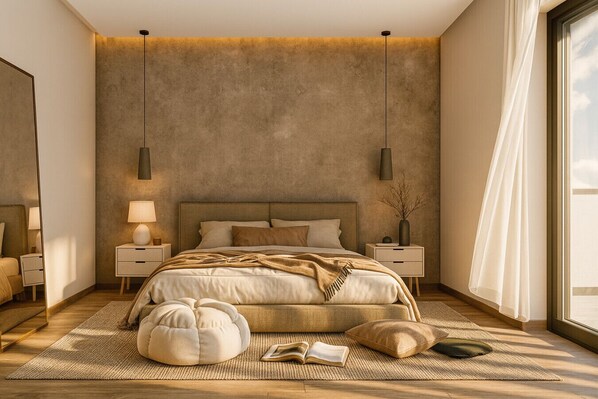 4 bedrooms, desk, iron/ironing board, free WiFi