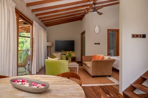 The Loft - 1 Bedroom Studio Apartment | Egyptiske bomuldslagner, premium-sengetøj