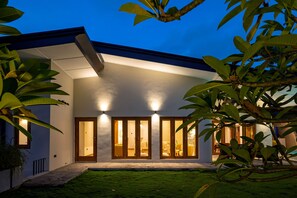 Façade de l’hébergement