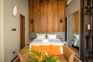 The Loft - 1 Bedroom Studio Apartment | Egyptiske bomuldslagner, premium-sengetøj