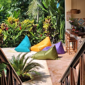 Property grounds - 3-bedroom villa in central Ubud (Bali)