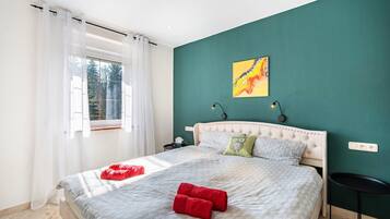 1 Schlafzimmer, kostenloses WLAN, Bettwäsche