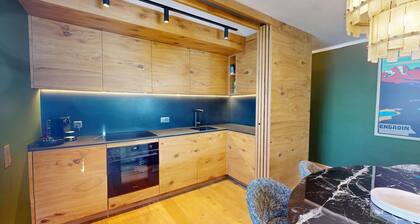 Fantastic view with stylish living in the center of St. Moritz
