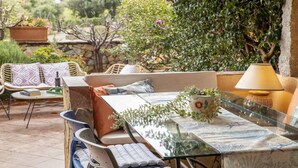 Outdoor dining - Apartment in Marinella near the beach (Marinella)