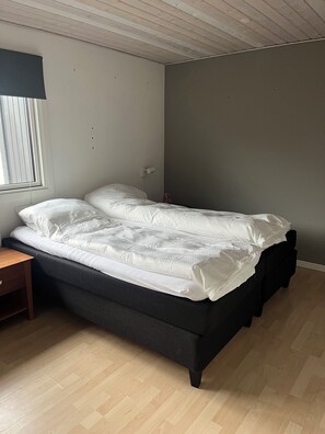 3 slaapkamers, een strijkplank/strijkijzer, wifi, beddengoed