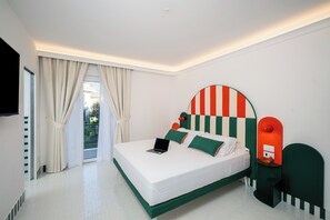 Chambre Double Deluxe, balcon, vue ville | Coffres-forts dans les chambres, chambres insonorisées