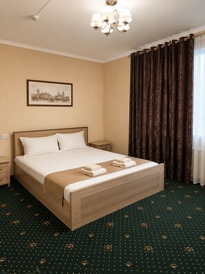 Double Room | Desk, laptop workspace, blackout drapes, iron/ironing board - BOSTON HOTEL (Tashkent)
