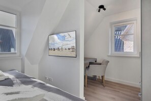 2 soverom, strykejern/-brett, wi-fi (inkludert) og sengetøy