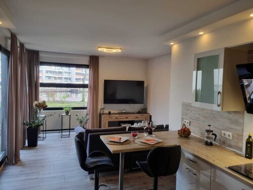 Ferienwohnung "Hafenperle" direkt am Wasser im Herzen von Bad Zwischenahn