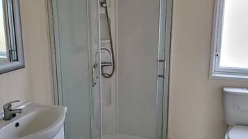 Shower, toilet paper