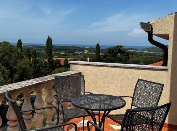 Apartment | Outdoor dining - Apartment Branko II in Porec, Istria (Porec)